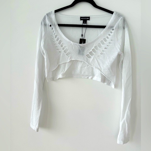 COPY - PrettyLittleThing cropped top - Picture 1 of 2